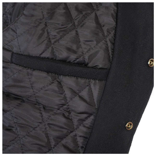 Black and White Premium Varsity Jacket