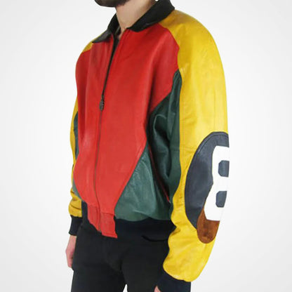 8 ball david puddy leather jacket