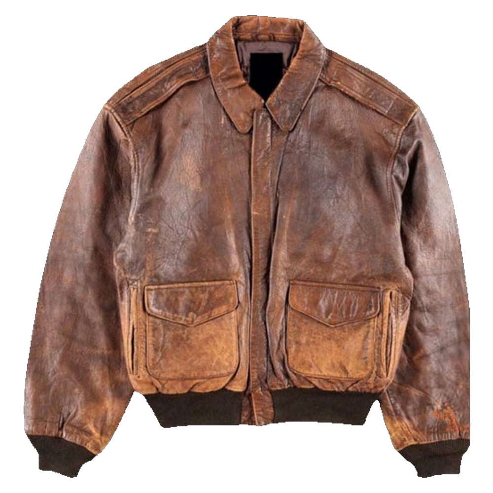 Distressed Leather Jacket - Buy Vintage Leather Jacket Online