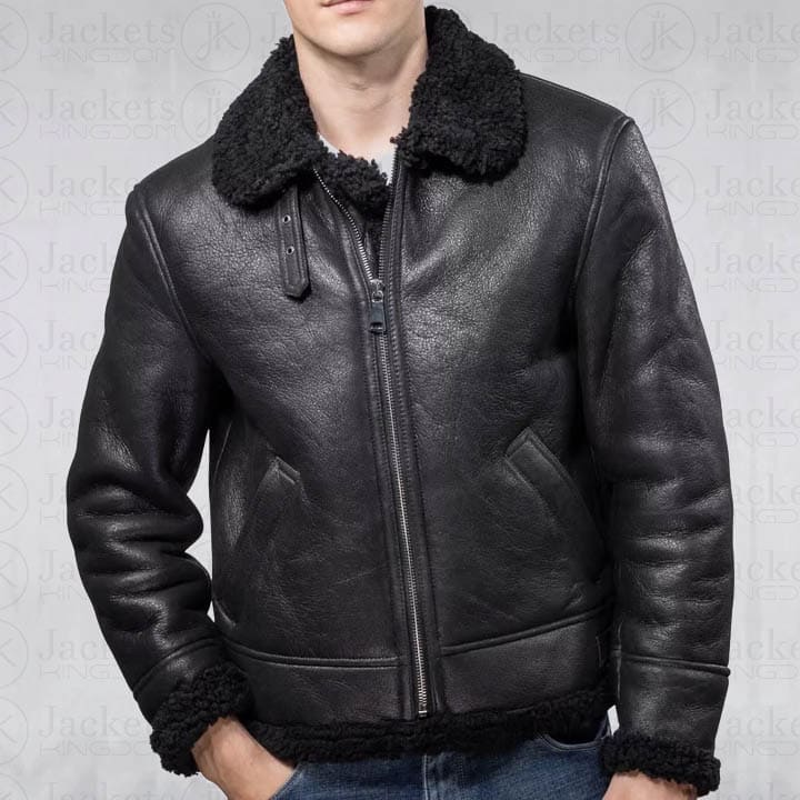 Aviator B3 Shearling Leather Jacket