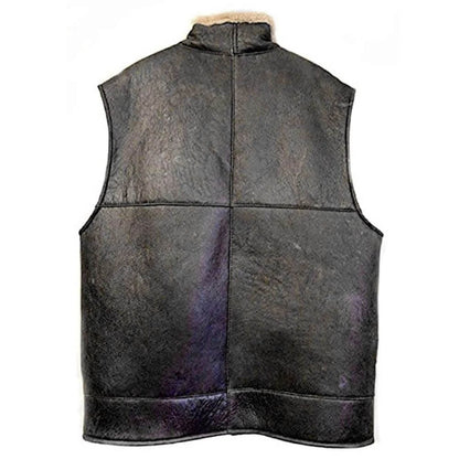 B3 Aviator Vest - Shearling Flight Vest