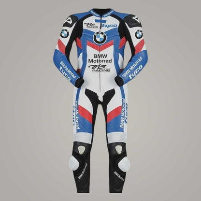 BMW Style Motorcycle Racing Leather Suit