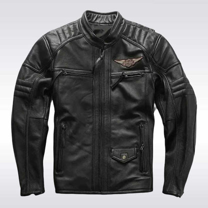 Black Harley Davidson Passion Velocity Leather Jacket