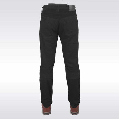 Black Kevlar Motorcycle Jeans with CE Level 2 Protectors