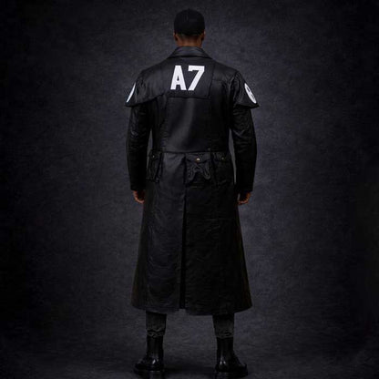 Brown Fallout NCR Ranger A7 Duster Coat with Custom Leather Option