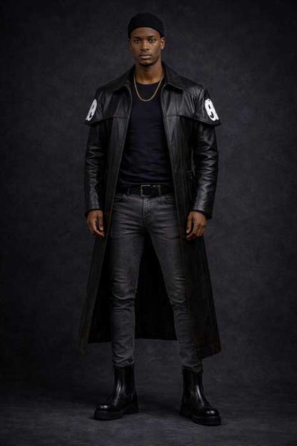 Brown Fallout NCR Ranger A7 Duster Coat with Custom Leather Option