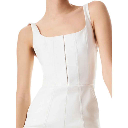 Buy Classy White Leather Jumpsuit for Women Online