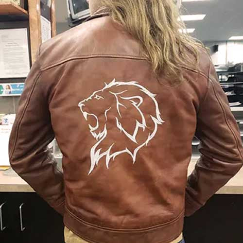 Custom Brown Leather Jacket Men by Jackets Kingdom