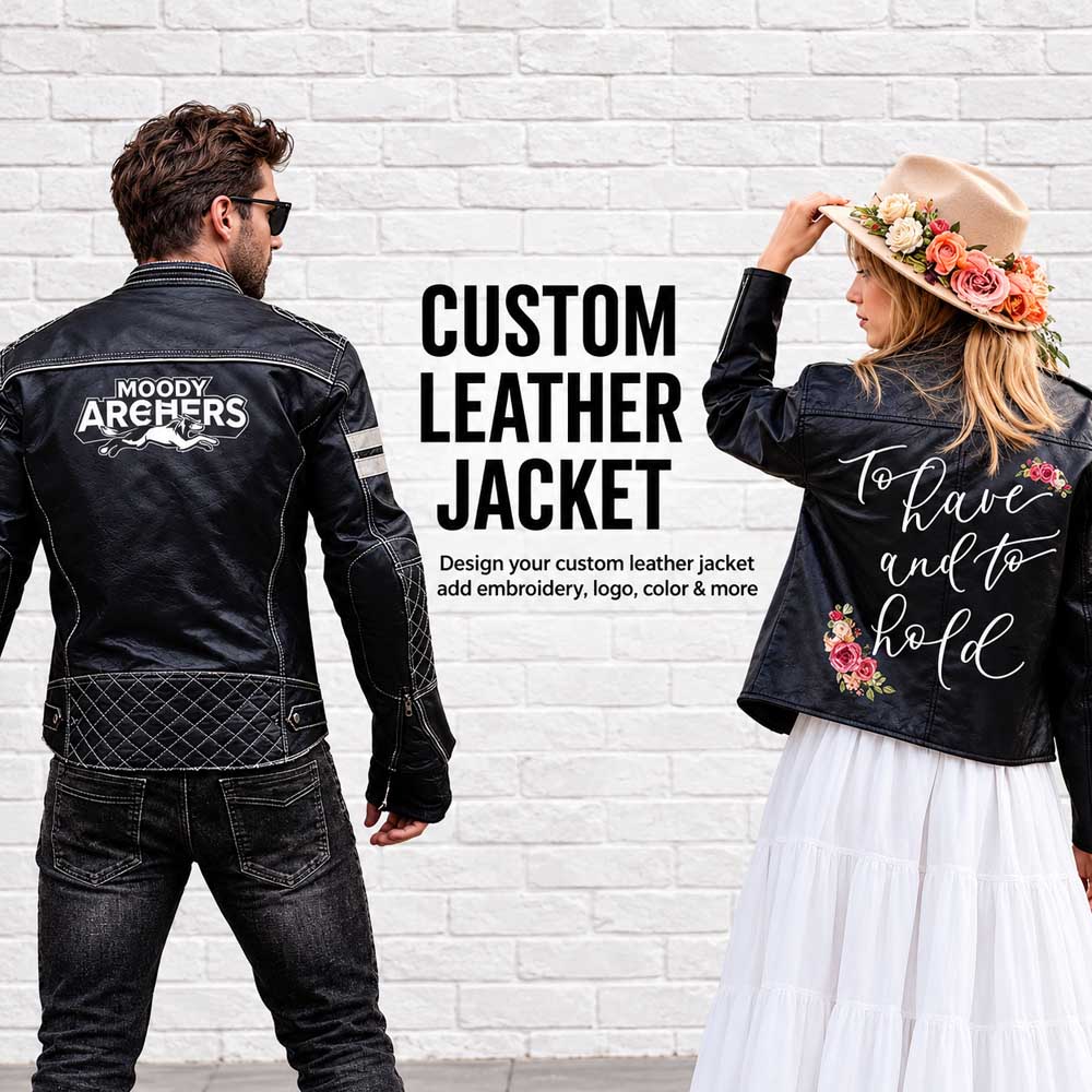 Custom leather jackets made to measure by Jackets Kingdom