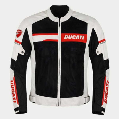 Ducati AirFlow Pro Black Mesh Motorcycle Jacket