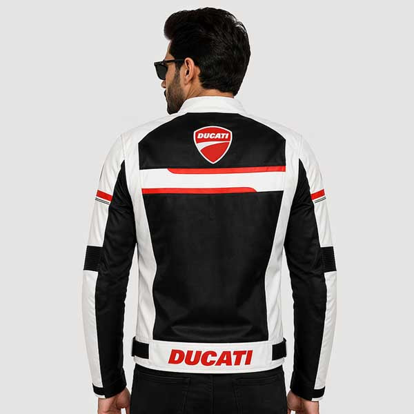 Ducati AirFlow Pro Black Mesh Motorcycle Jacket