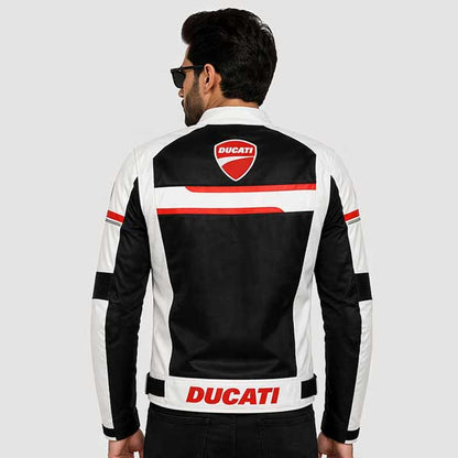 Ducati AirFlow Pro Black Mesh Motorcycle Jacket