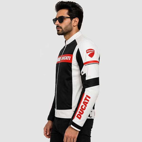 Ducati AirFlow Pro Black Mesh Motorcycle Jacket