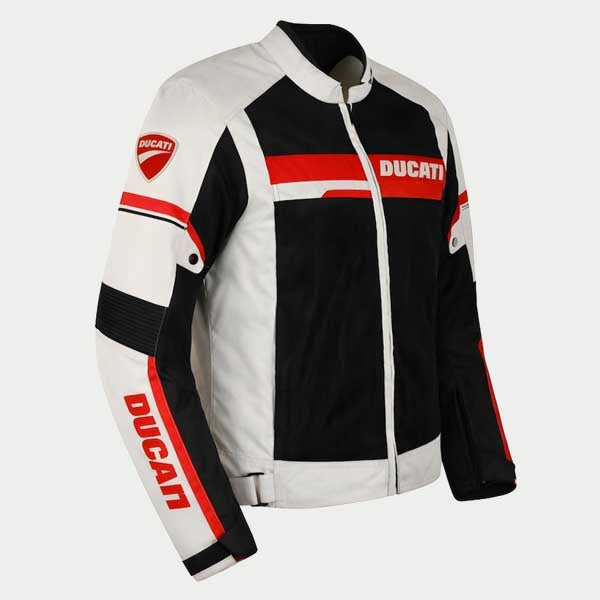 Ducati AirFlow Pro Black Mesh Motorcycle Jacket
