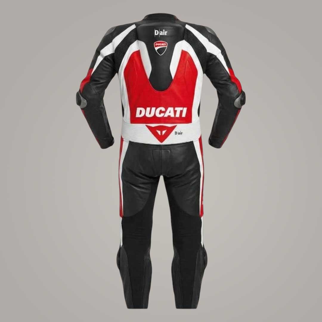 Ducati Corse Leather Motorcycle Racing Suit