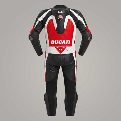 Ducati Corse Leather Motorcycle Racing Suit