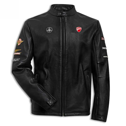 Ducati Scrambler Icon Soft Grain Cowhide Leather Jacket