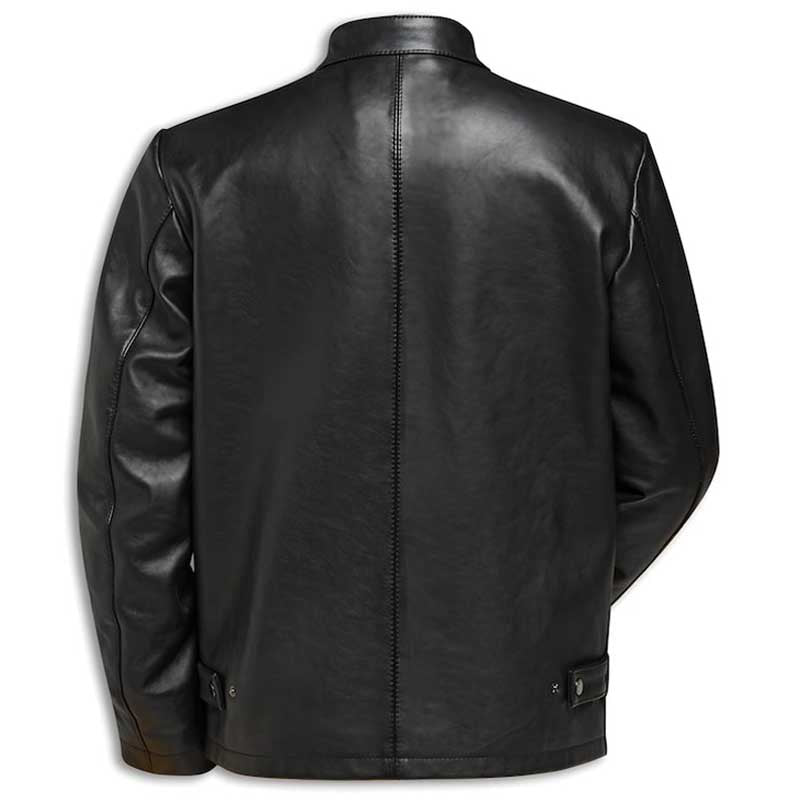 Ducati Scrambler Icon Soft Grain Cowhide Leather Jacket