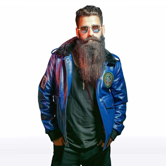 Goon Clown Prince Joker Bomber Leather Jacket