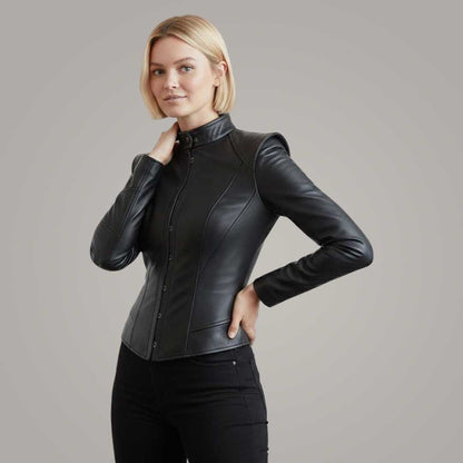 Handmade Steampunk Leather Corset Jacket