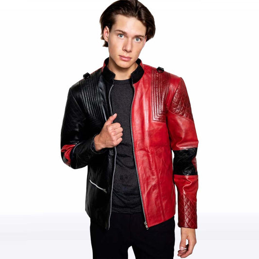 Harley Live Fast Die Clown Leather Jacket