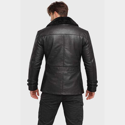 Leon S Kennedy RE9 Black Leather Jacket Resident Evil 9 Requiem Cosplay Costume