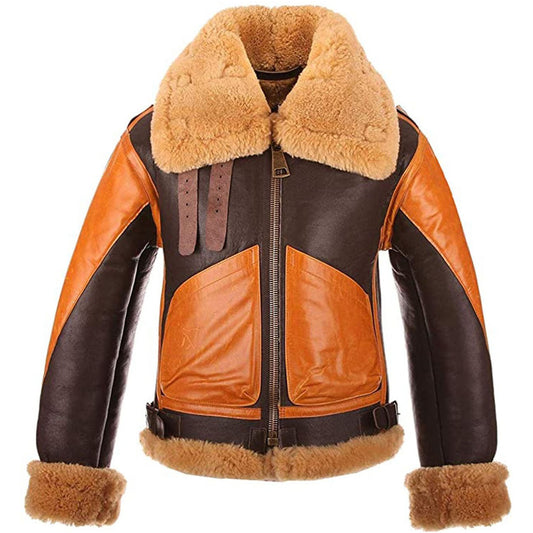 Men's Aviator Sheepskin Jacket