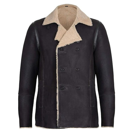 Genuine Sheepskin Shearling Jacket