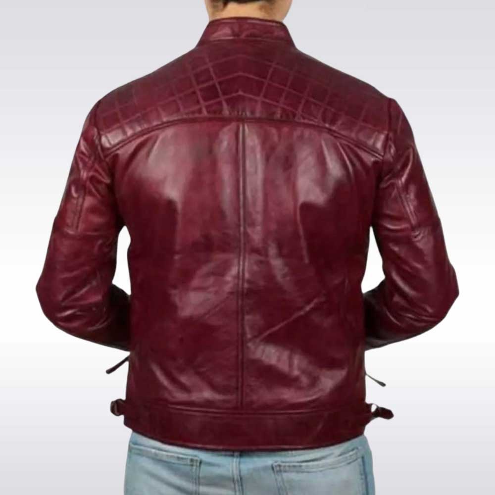 Premium Vintage Leather Biker Jacket for Men