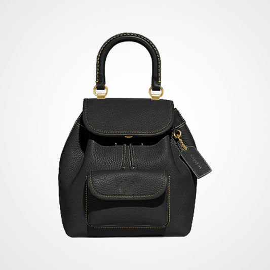 Riya Handmade Soft Pebble Leather Backpack for Women