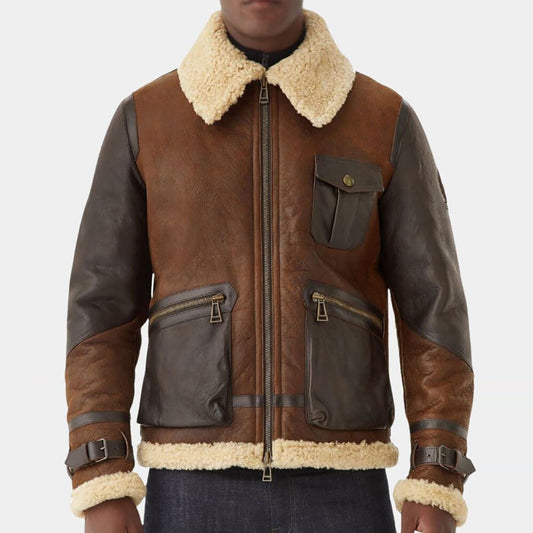 Sam Heughan Aviator Jacket