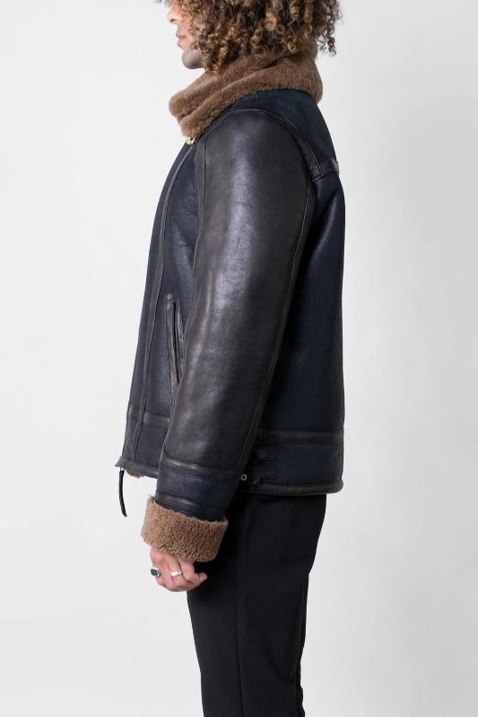 Shearling Leather Jacket