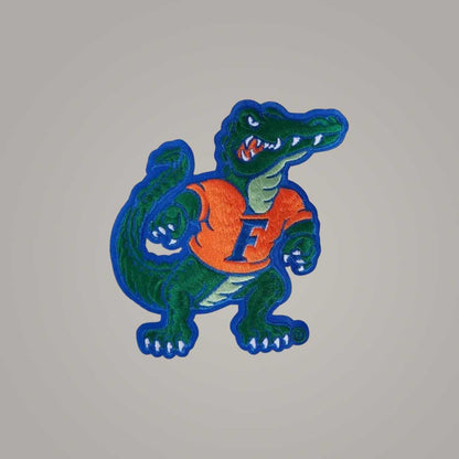 University of Florida Varsity Jacket with Leather Sleeves