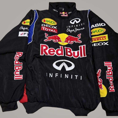 Vintage F1 racing red bull cotton jacket by Jackets Kingdom