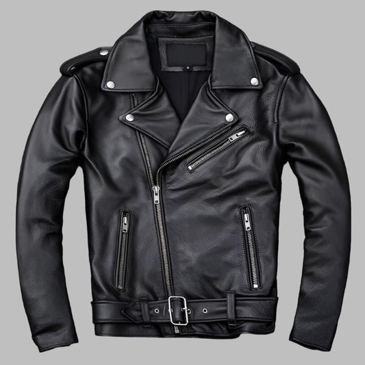 Asymmetrical Cafe Racer Jacket