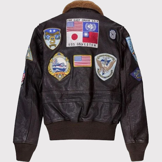 Authentic G-1 Jacket from TOP GUN Movie