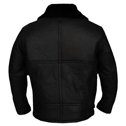 B3 Aviator Bomber Men Leather Jacket