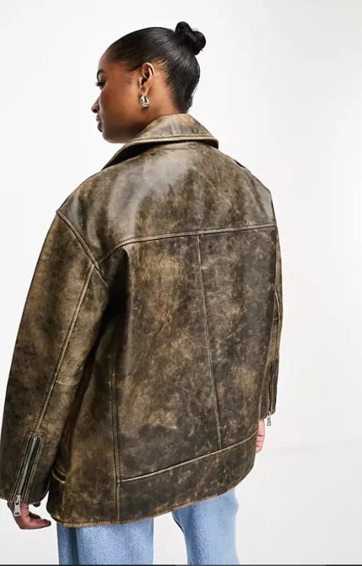 Best Distressed Vintage Leather Jacket