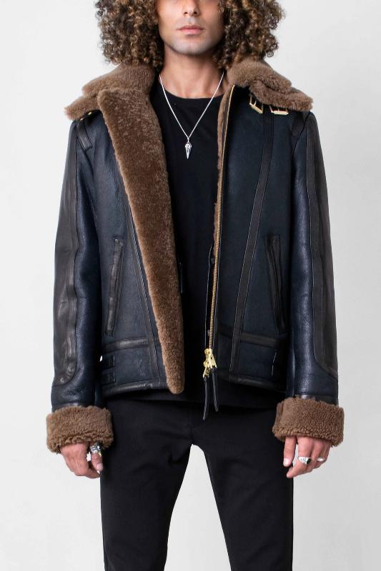 best sheepskin shearling jacket