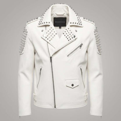 Best sugar skull motorcycle jacket in genuine cowhide leather by Jackets Kingdom