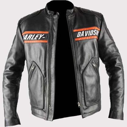 Bill Goldberg WWE Harley Davidson Classic Leather Jacket