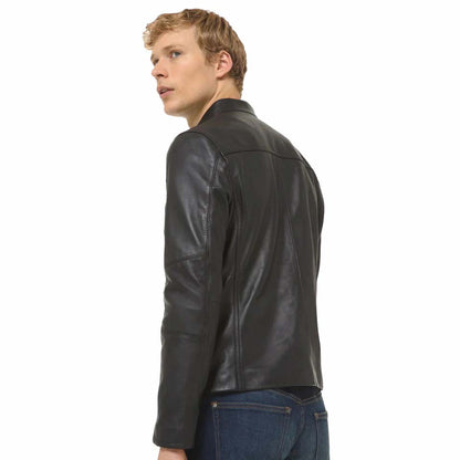 Black Leather Jacket for Men