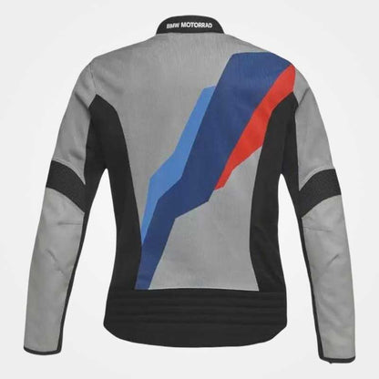 BMW Men Mesh Motorcycle Jacket Black Lightweight Summer Riding Jacket with Armor