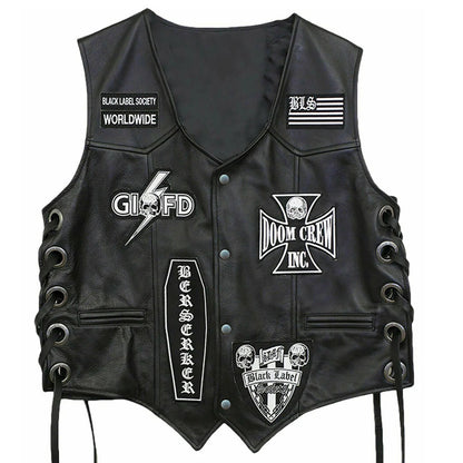 buy best black label society doom crew vest