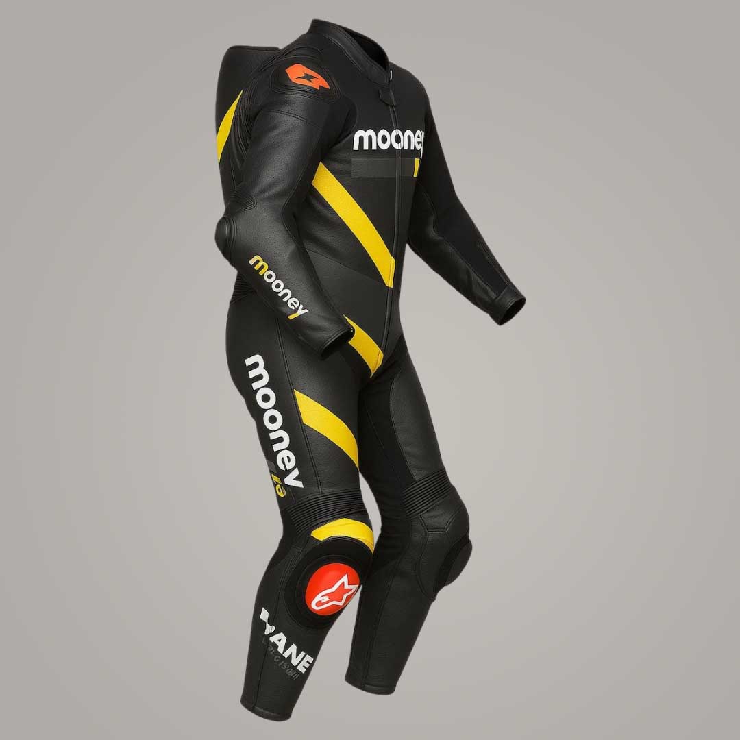 Custom Leather Motorcycle Racing Suit CE Approved Protective Gear