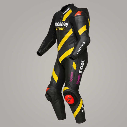 Custom Leather Motorcycle Racing Suit CE Approved Protective Gear