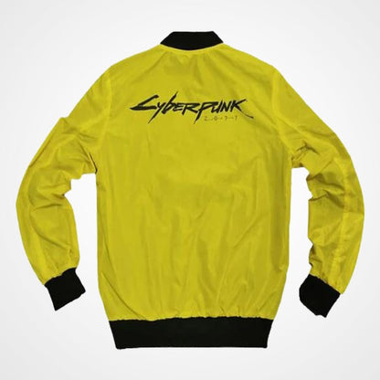Stand Out in the Crowd with the Cyberpunk Yellow Cotton Jacket