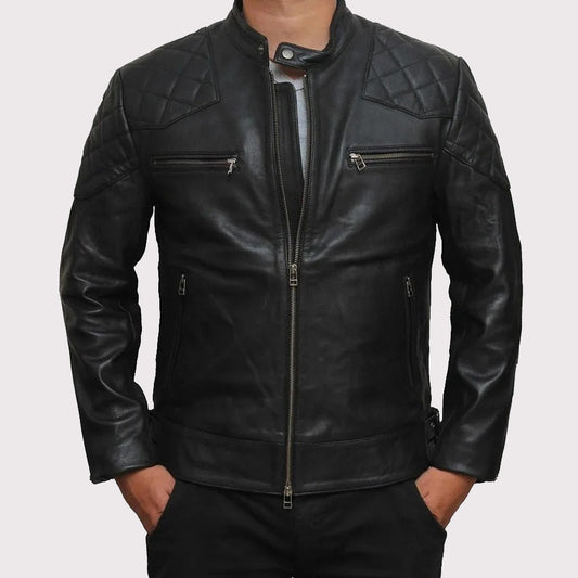 David Beckham Inspired Leather Jacket