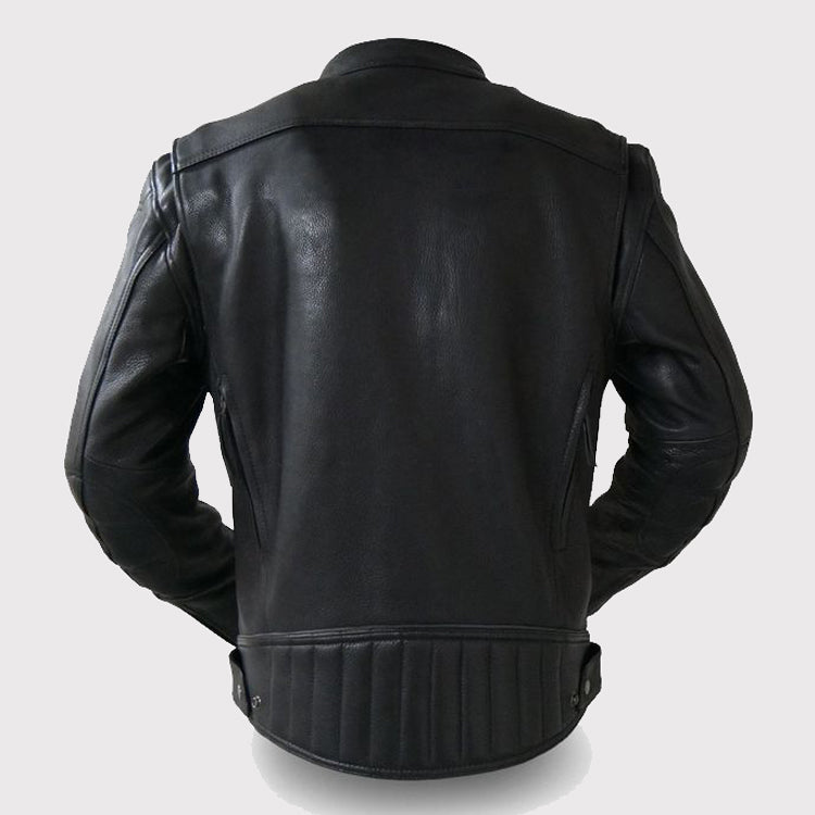 Elite Top Performer Leather Motorcycle Jacket