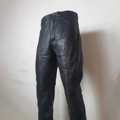 Mens Elvis Presley Comeback Special Black Leather Suit